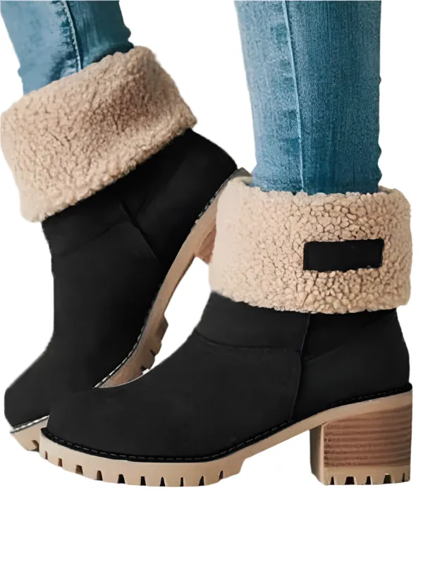 Juliza – Women's Longline Checkered Boots for a Unique Style