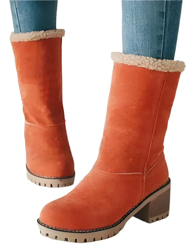 Juliza – Women's Longline Checkered Boots for a Unique Style