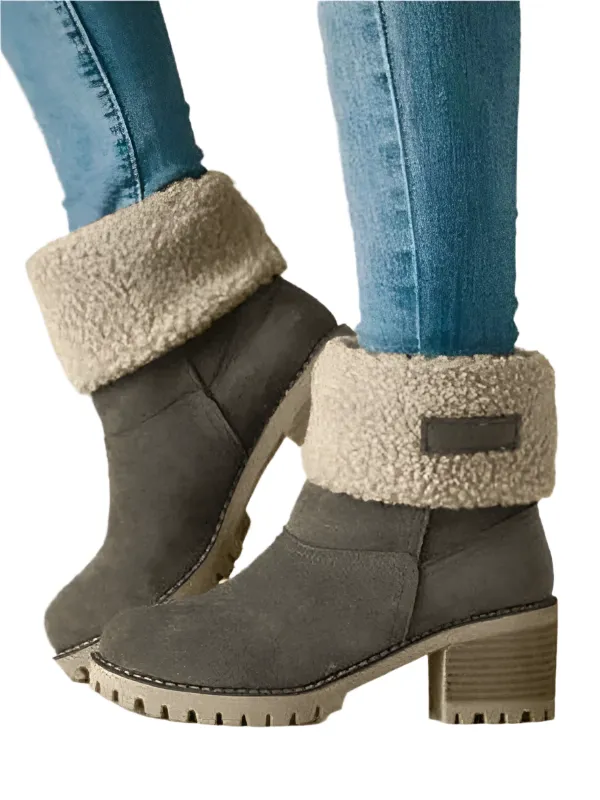 Juliza – Women's Longline Checkered Boots for a Unique Style