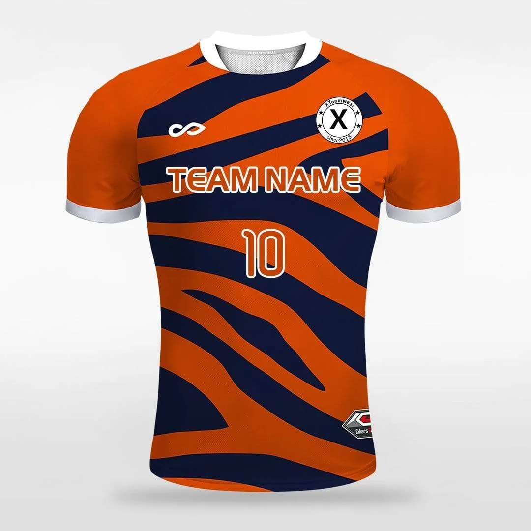 Jungle - Customized Men's Sublimated  Soccer Jersey