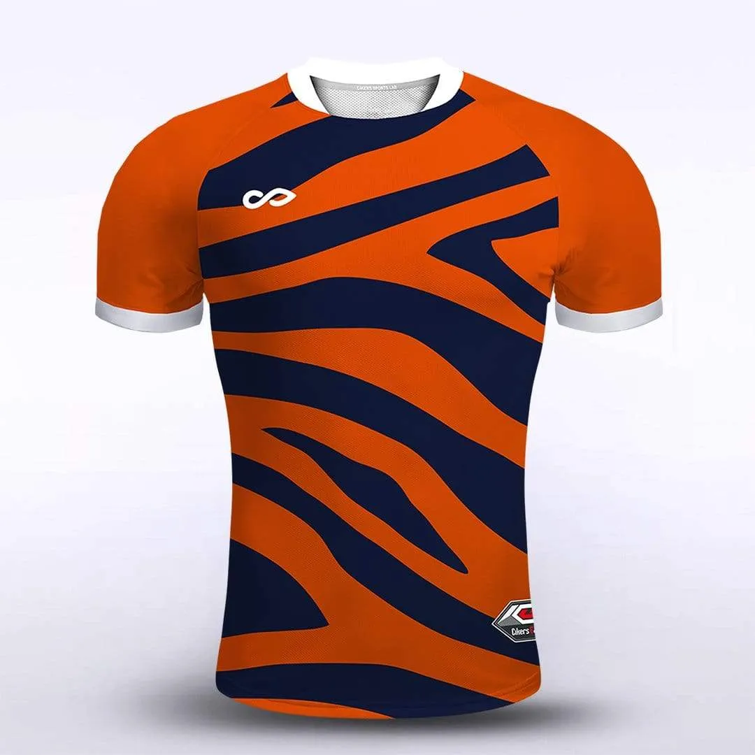 Jungle - Customized Men's Sublimated  Soccer Jersey