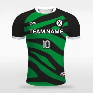 Jungle - Customized Men's Sublimated  Soccer Jersey
