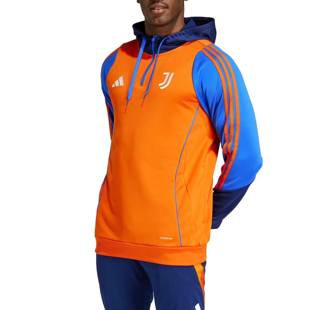 Juventus hooded training technical soccer tracksuit 2024/25 - Adidas
