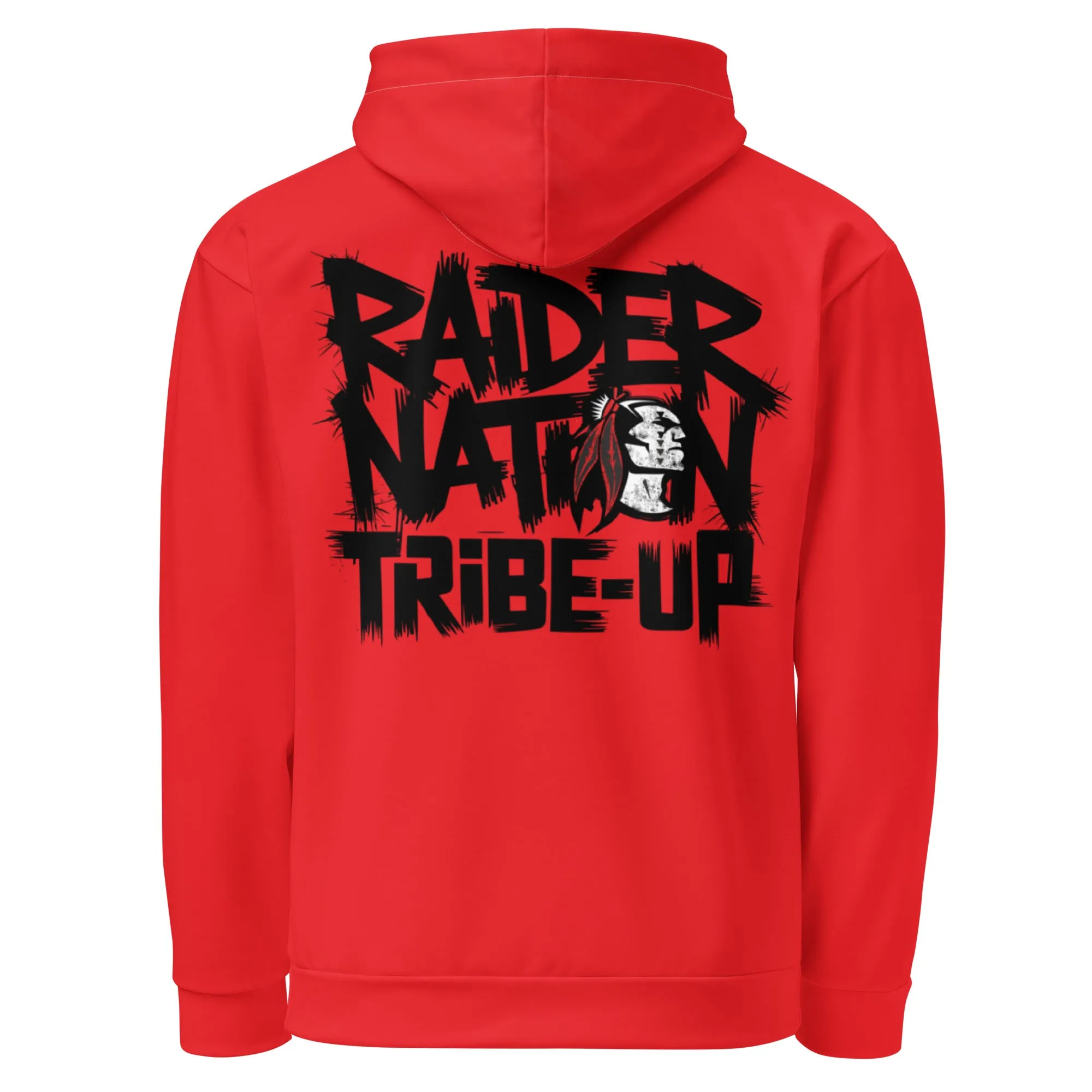 Kahuku RAIDER NATION TRIBE UP Basketball Hoodie