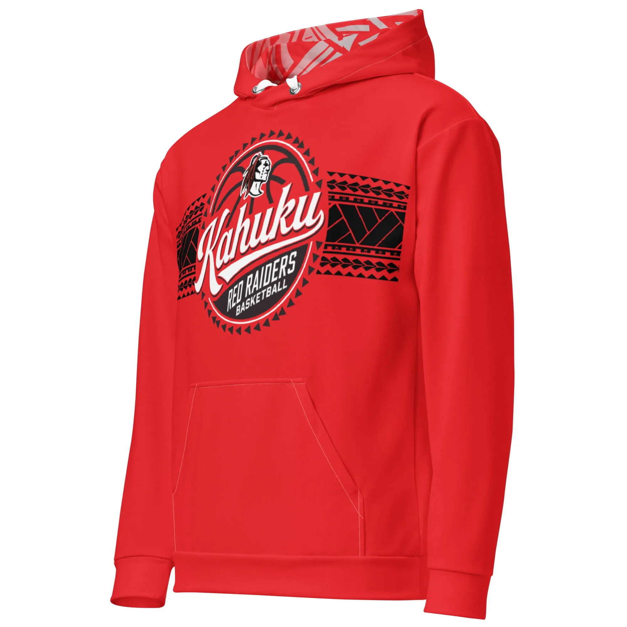 Kahuku RAIDER NATION TRIBE UP Basketball Hoodie