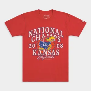 Kansas Basketball 2008 National Champions Tee