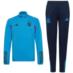 Kids - Argentina training technical soccer tracksuit 2022/23 - Adidas