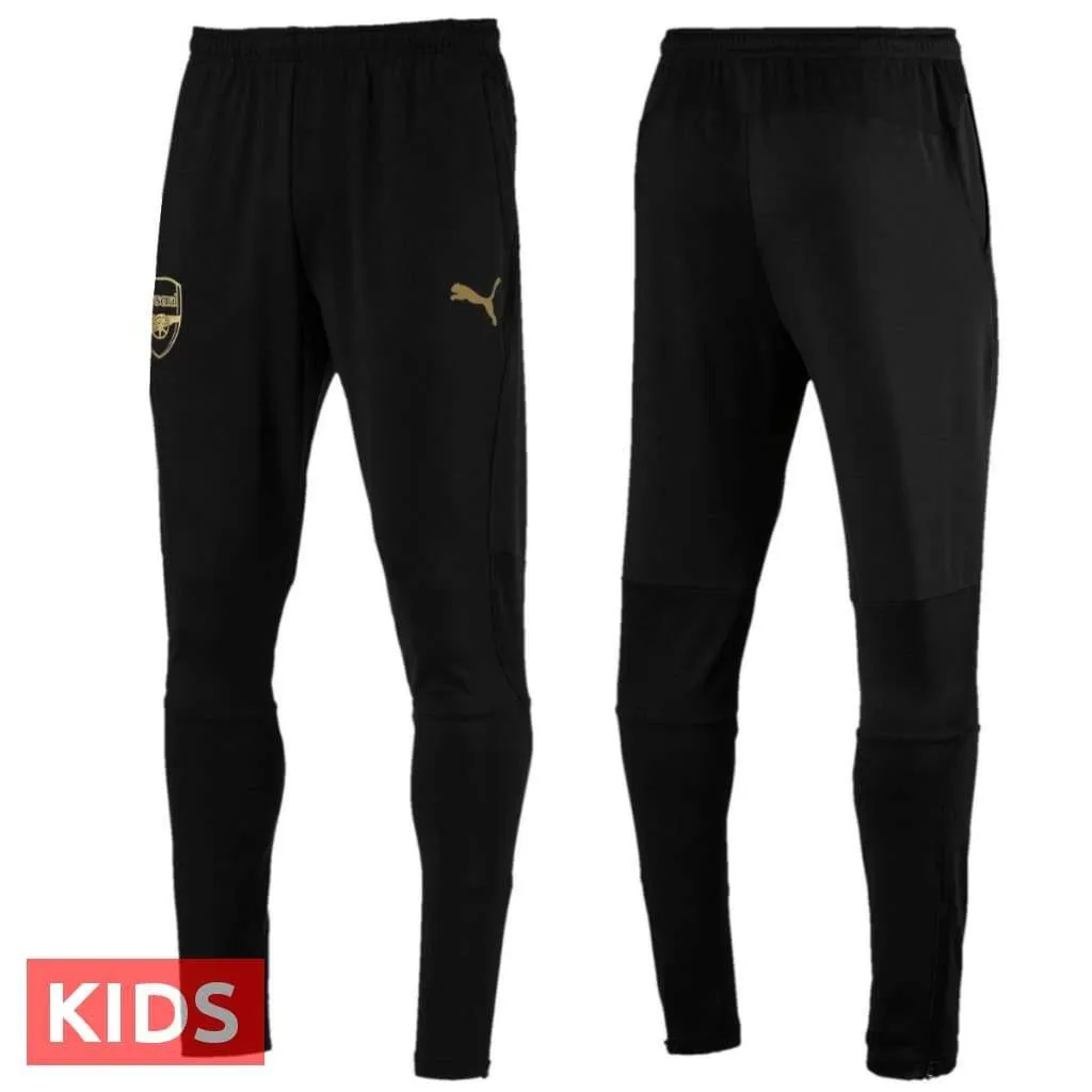 Kids - Arsenal FC green training technical soccer tracksuit 2018/19 - Puma