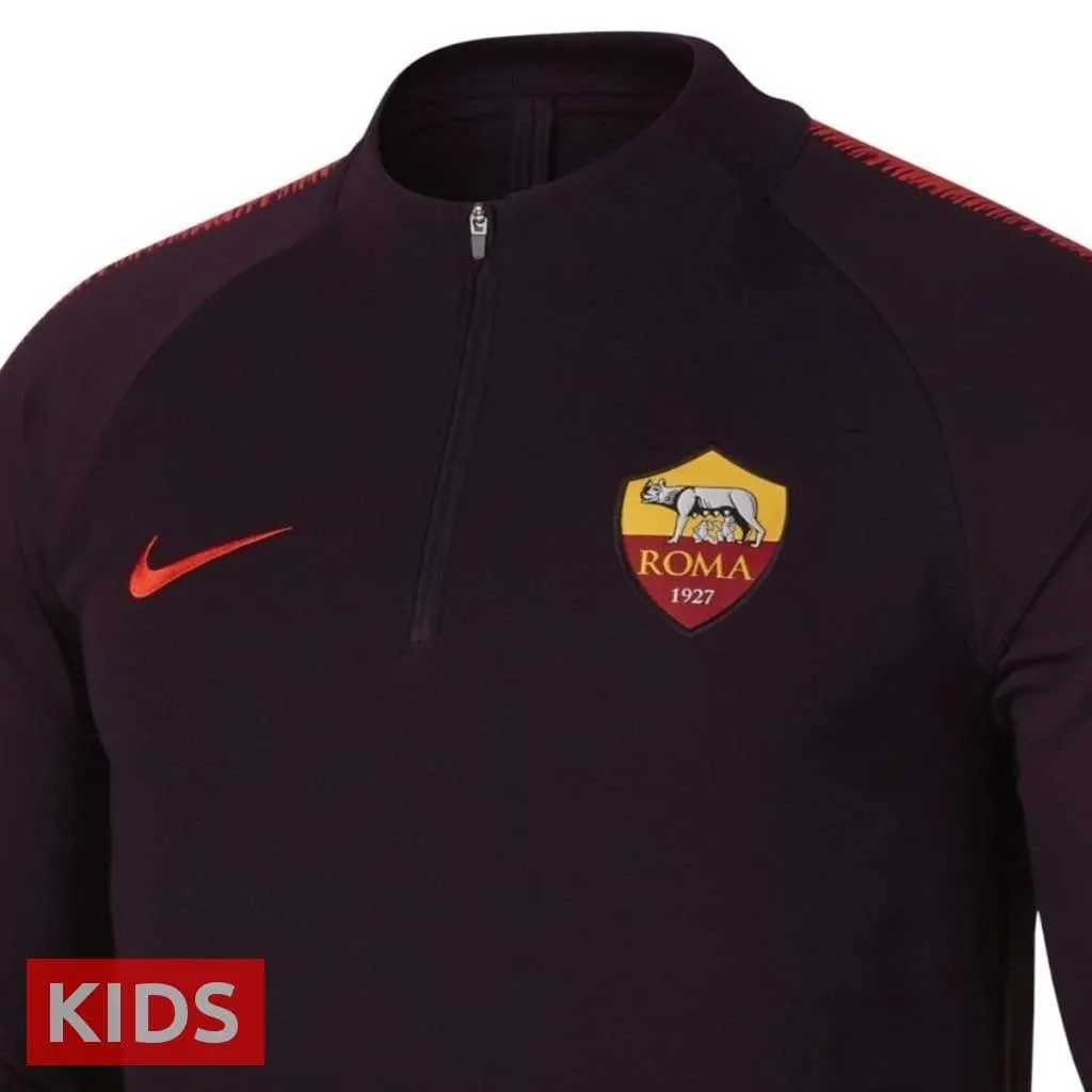 Kids - AS Roma Training Technical Soccer Tracksuit 2018/19 - Nike