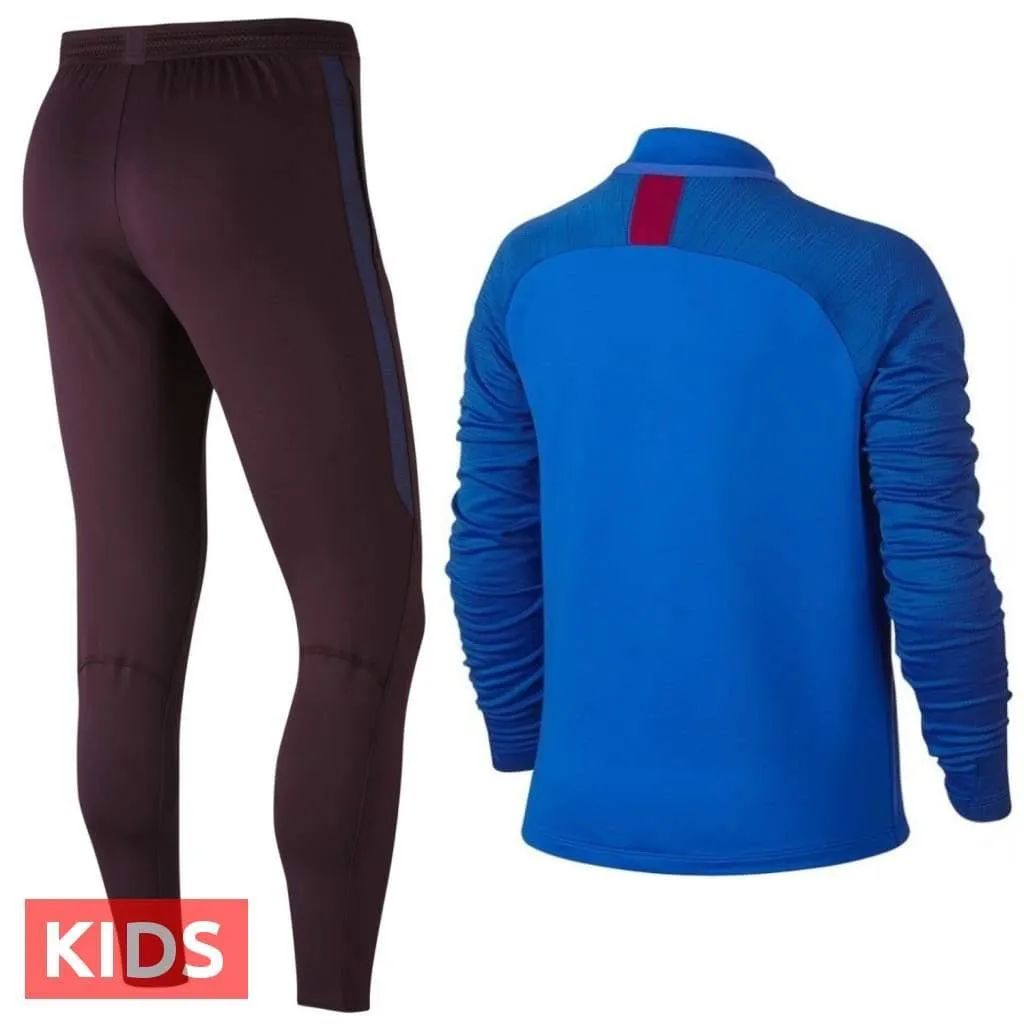 Kids - FC Barcelona soccer training technical tracksuit 2019/20 - Nike