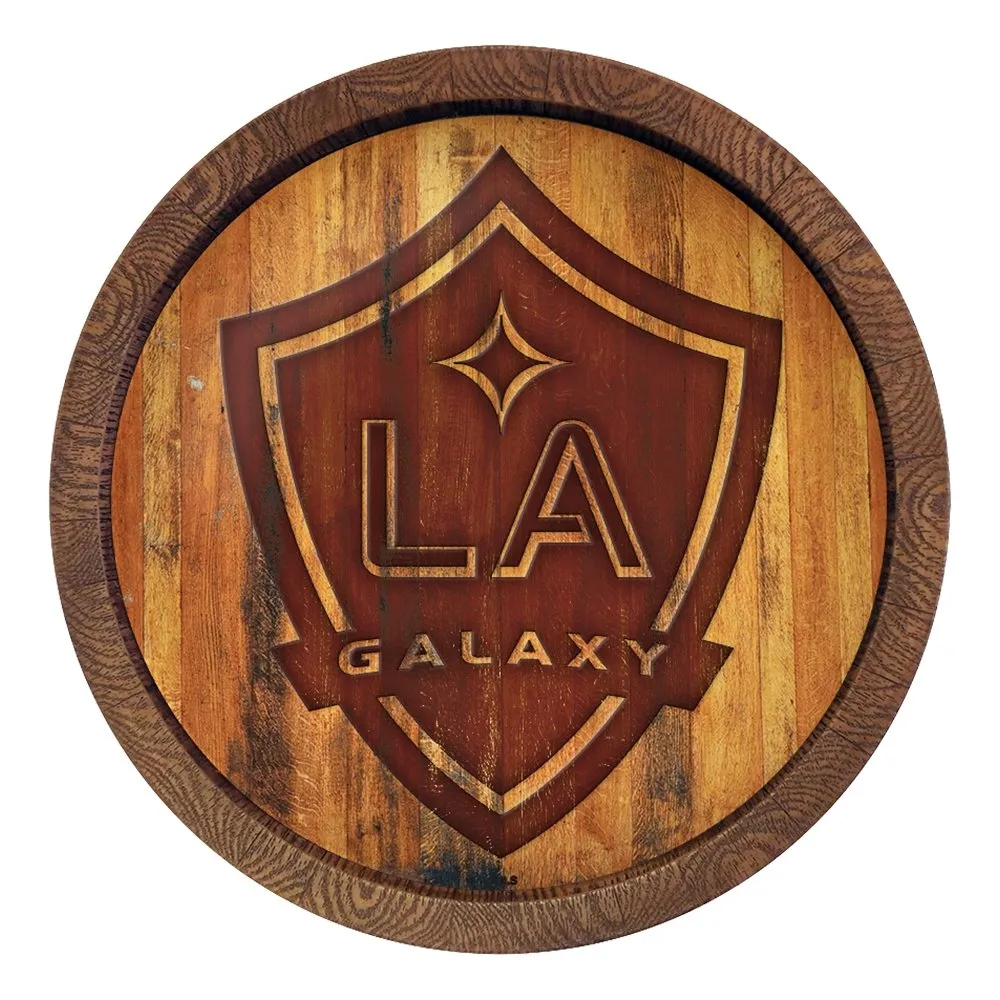 LA Galaxy: Branded "Faux" Barrel Top Sign