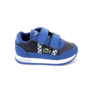 Lacoste Kids Partner Sneaker Navy/Blue 7-45SUI0011NV1