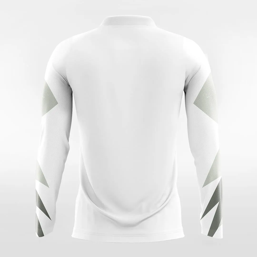 Light and Shadow ¢ñ - Customized Men's Sublimated Long Sleeve Soccer Jersey