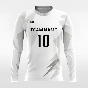 Light and Shadow ¢ñ - Customized Men's Sublimated Long Sleeve Soccer Jersey