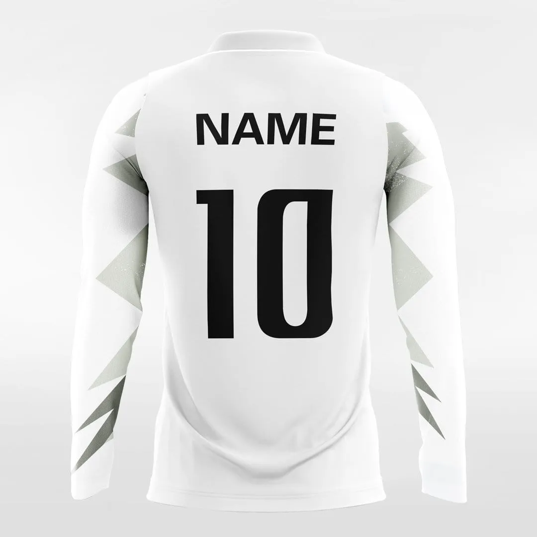 Light and Shadow ¢ñ - Customized Men's Sublimated Long Sleeve Soccer Jersey