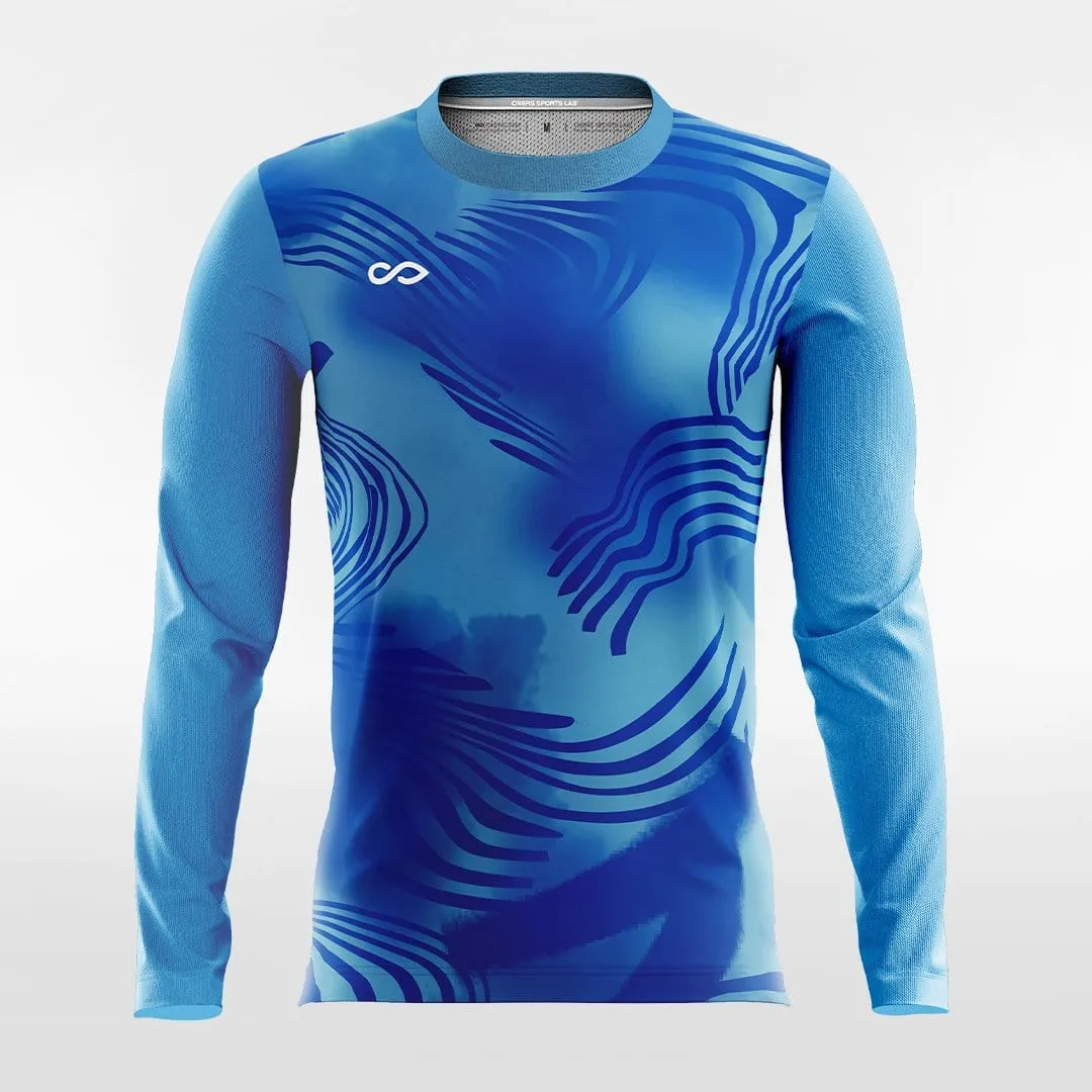 Limited Secret 1 - Customized Men's Sublimated Long Sleeve Soccer Jersey