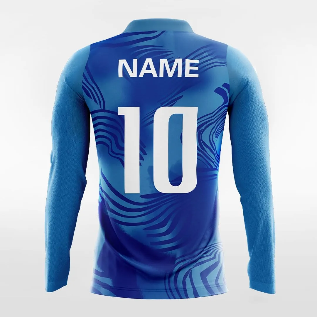 Limited Secret 1 - Customized Men's Sublimated Long Sleeve Soccer Jersey