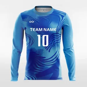 Limited Secret 1 - Customized Men's Sublimated Long Sleeve Soccer Jersey