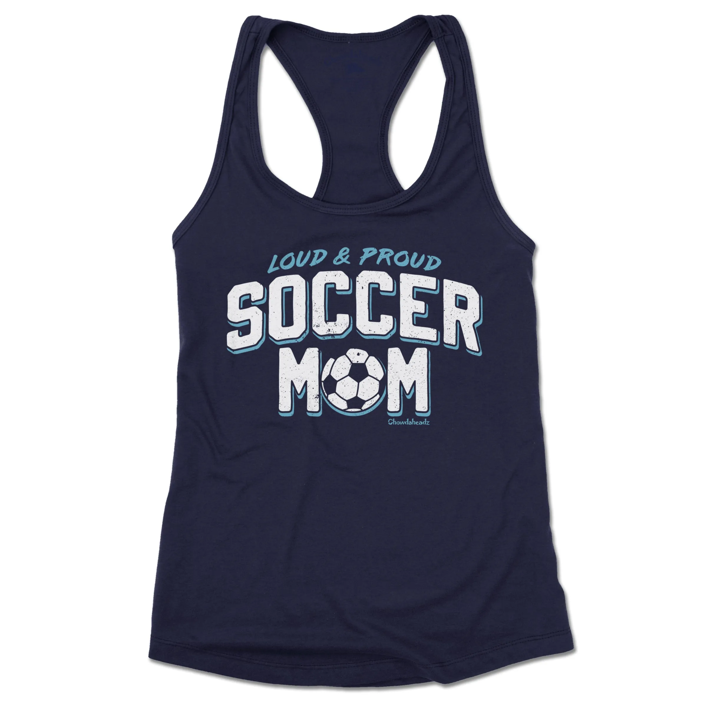 Loud & Proud Soccer Mom Ladies Tank Top