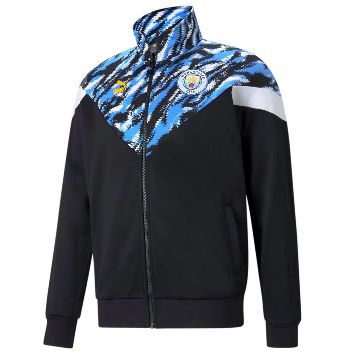 Manchester City Iconic Fans presentation Soccer tracksuit 2021 - Puma