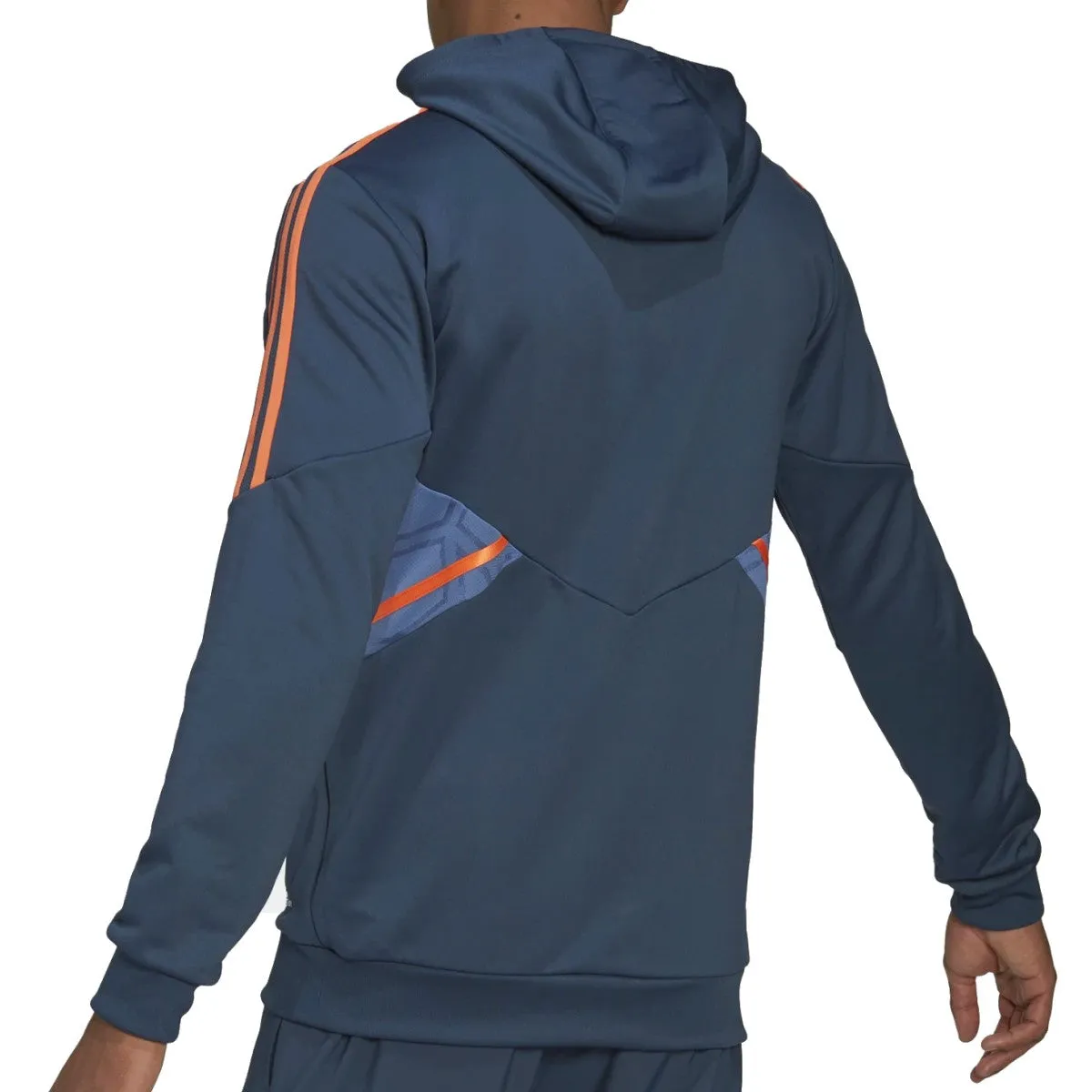 Manchester United hooded training technical soccer tracksuit 2022/23 - Adidas