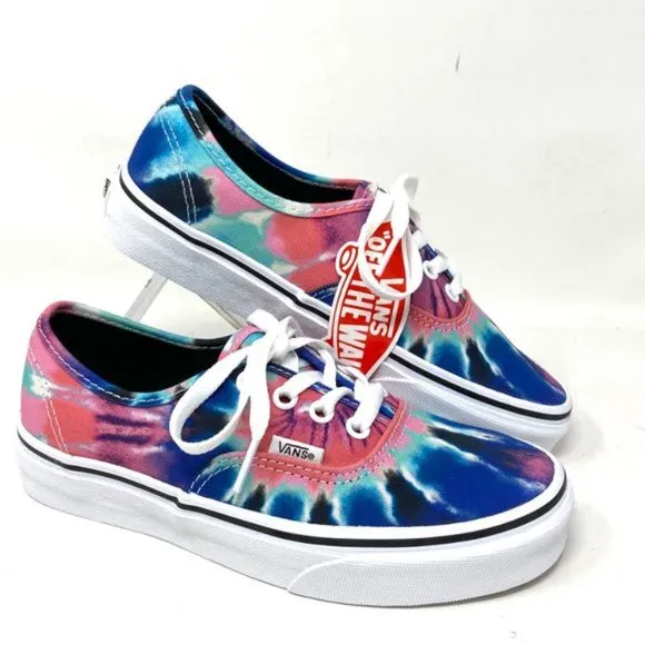 💖MEGA SALE💖 VANS Authentic Tie Dye ECD Rave Electro  Women's VN0A38EMVK shoes