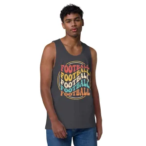 Men’s premium tank top,  Soccer Mania Top, Gift