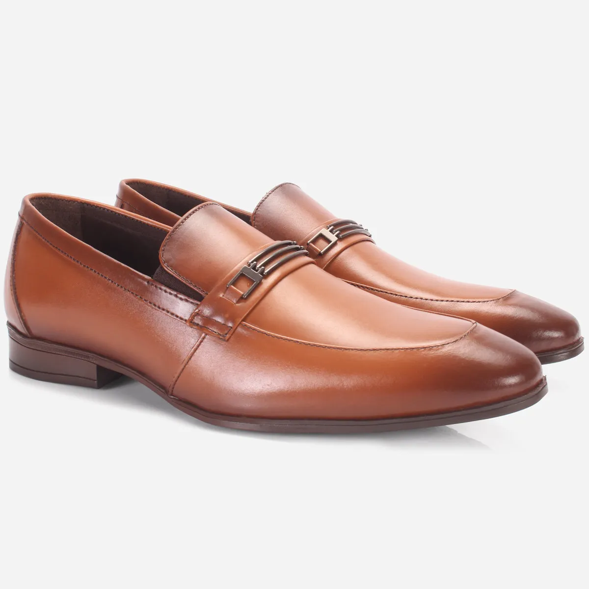 Mens "JOBAN" Leather Formal Slip-on Dress Shoes