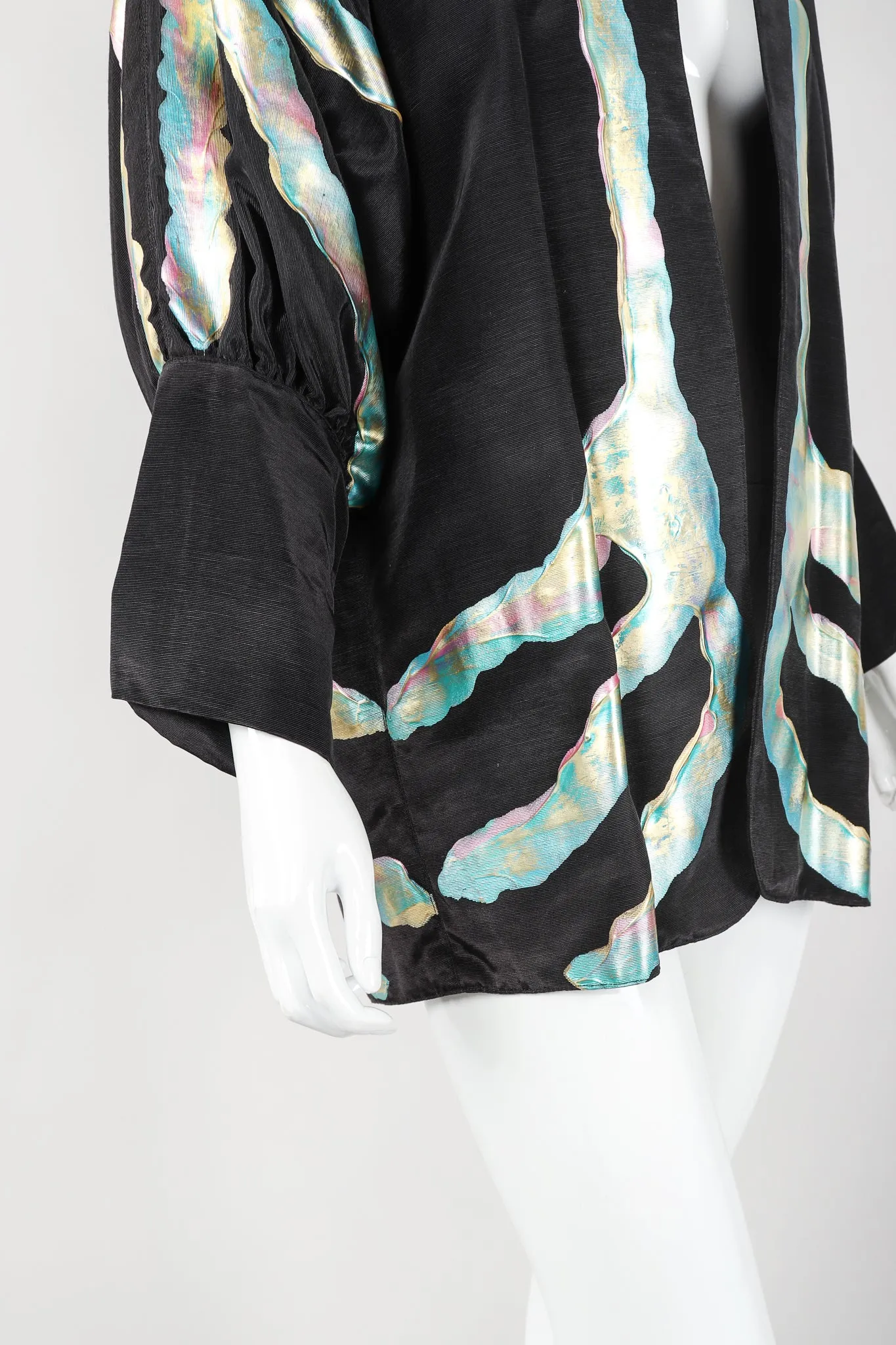 Metallic Paint Pour Jacket