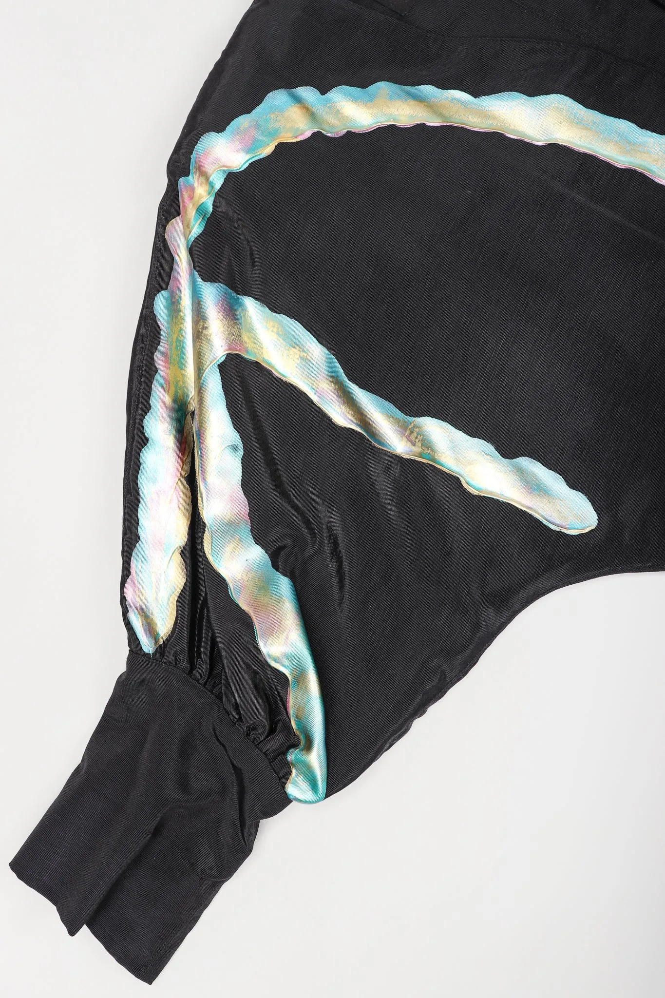 Metallic Paint Pour Jacket