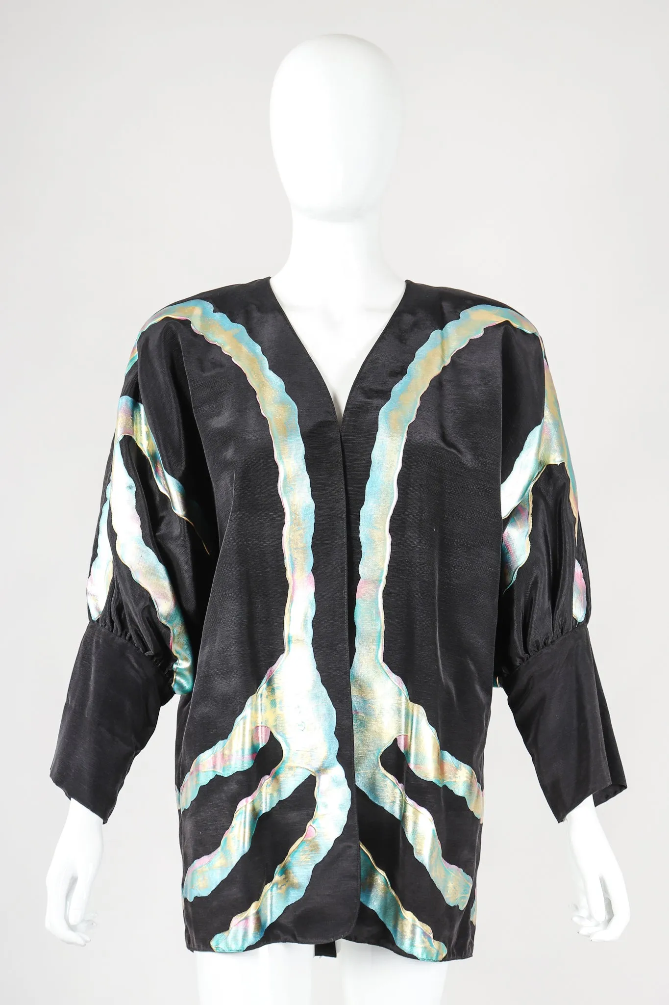 Metallic Paint Pour Jacket