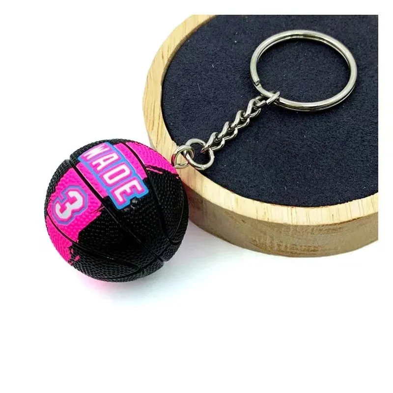 Mini Basketball Model Keychain - Creative Championship Trophy Souvenir Pendant, Perfect Gift for Sports Fans