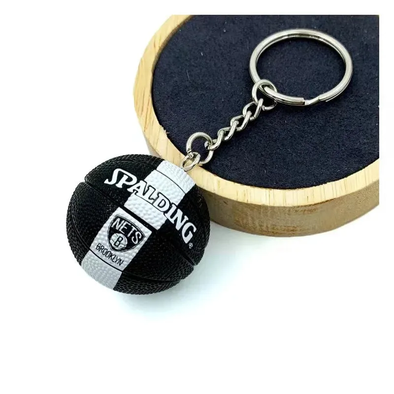 Mini Basketball Model Keychain - Creative Championship Trophy Souvenir Pendant, Perfect Gift for Sports Fans