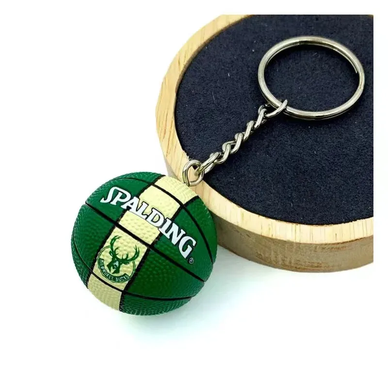 Mini Basketball Model Keychain - Creative Championship Trophy Souvenir Pendant, Perfect Gift for Sports Fans