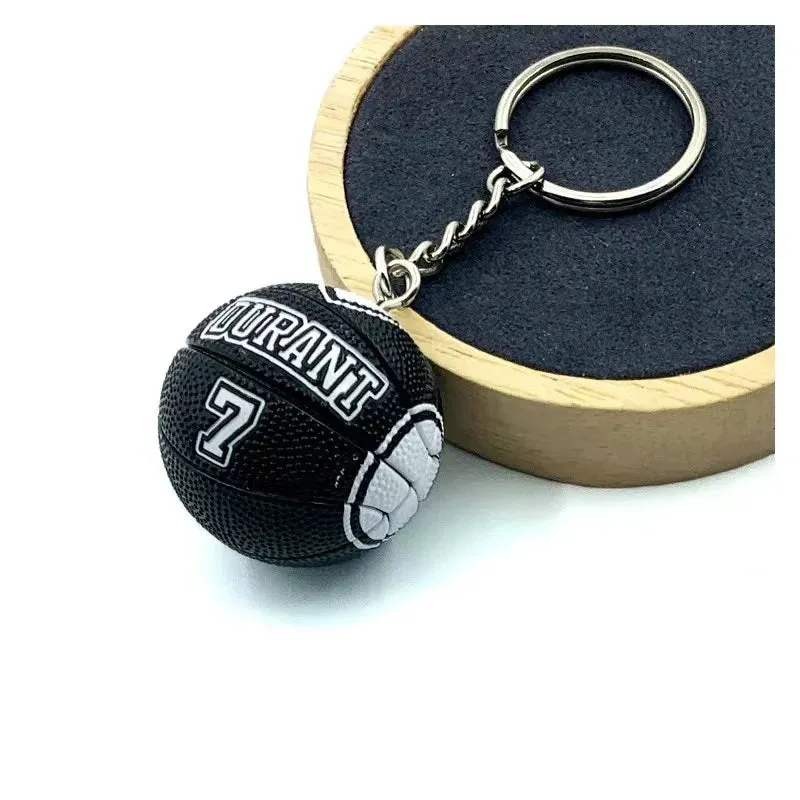 Mini Basketball Model Keychain - Creative Championship Trophy Souvenir Pendant, Perfect Gift for Sports Fans