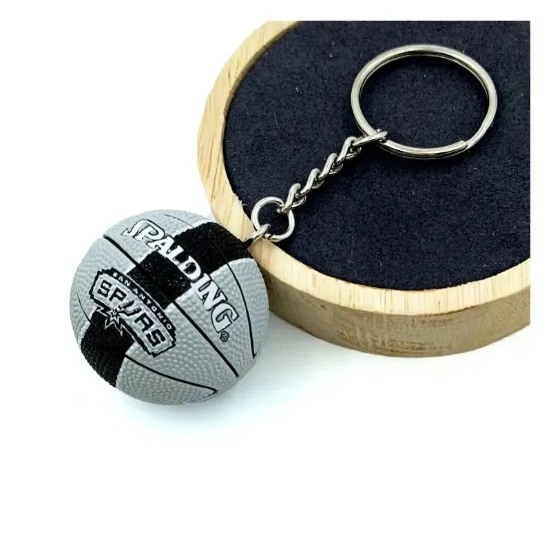 Mini Basketball Model Keychain - Creative Championship Trophy Souvenir Pendant, Perfect Gift for Sports Fans