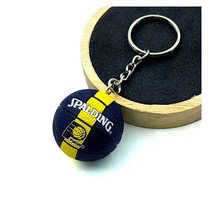 Mini Basketball Model Keychain - Creative Championship Trophy Souvenir Pendant, Perfect Gift for Sports Fans