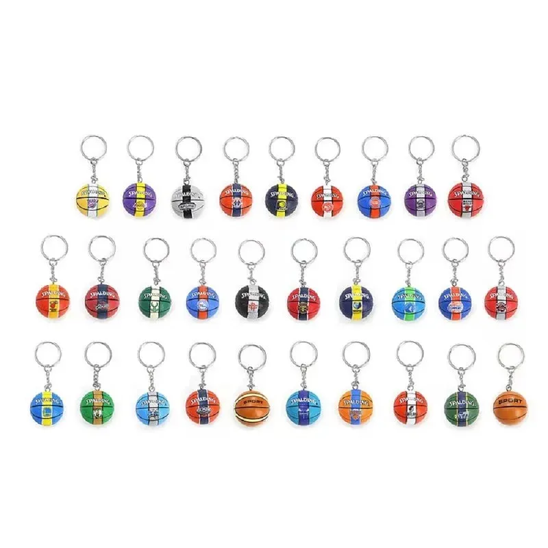 Mini Basketball Model Keychain - Creative Championship Trophy Souvenir Pendant, Perfect Gift for Sports Fans