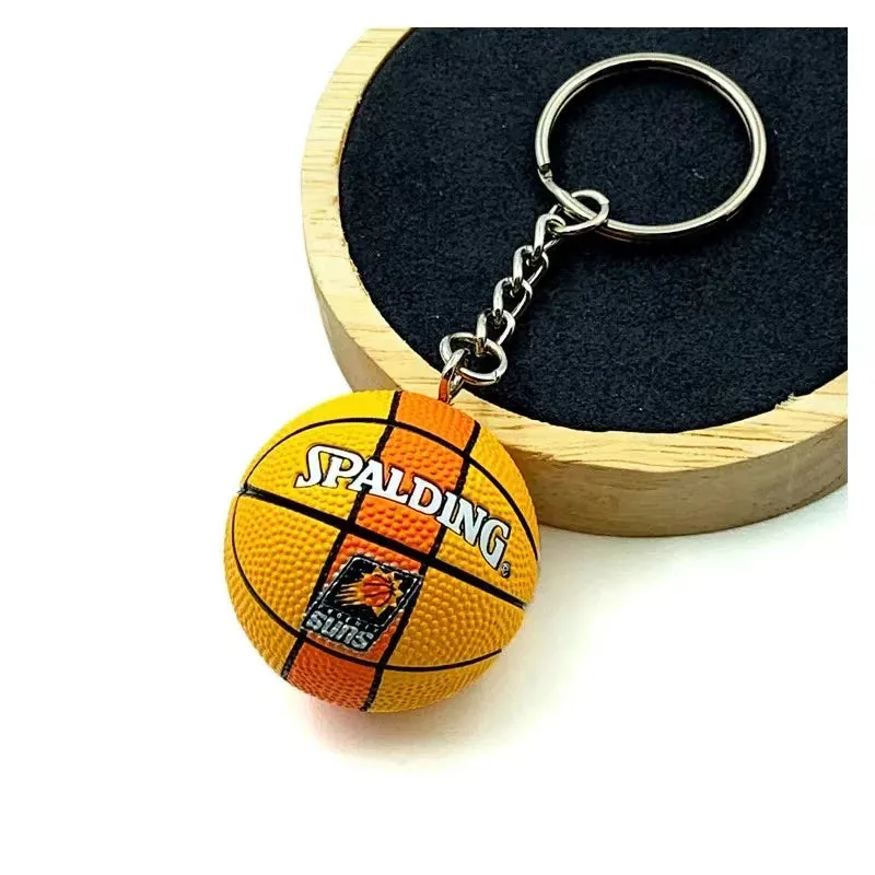 Mini Basketball Model Keychain - Creative Championship Trophy Souvenir Pendant, Perfect Gift for Sports Fans