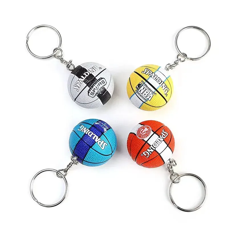 Mini Basketball Model Keychain - Creative Championship Trophy Souvenir Pendant, Perfect Gift for Sports Fans