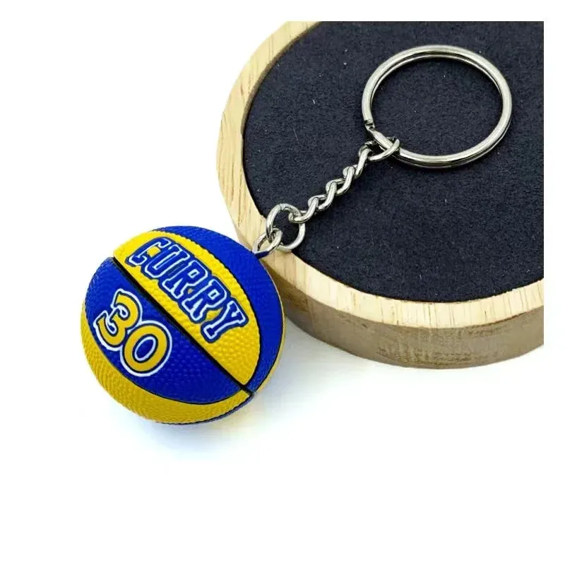 Mini Basketball Model Keychain - Creative Championship Trophy Souvenir Pendant, Perfect Gift for Sports Fans