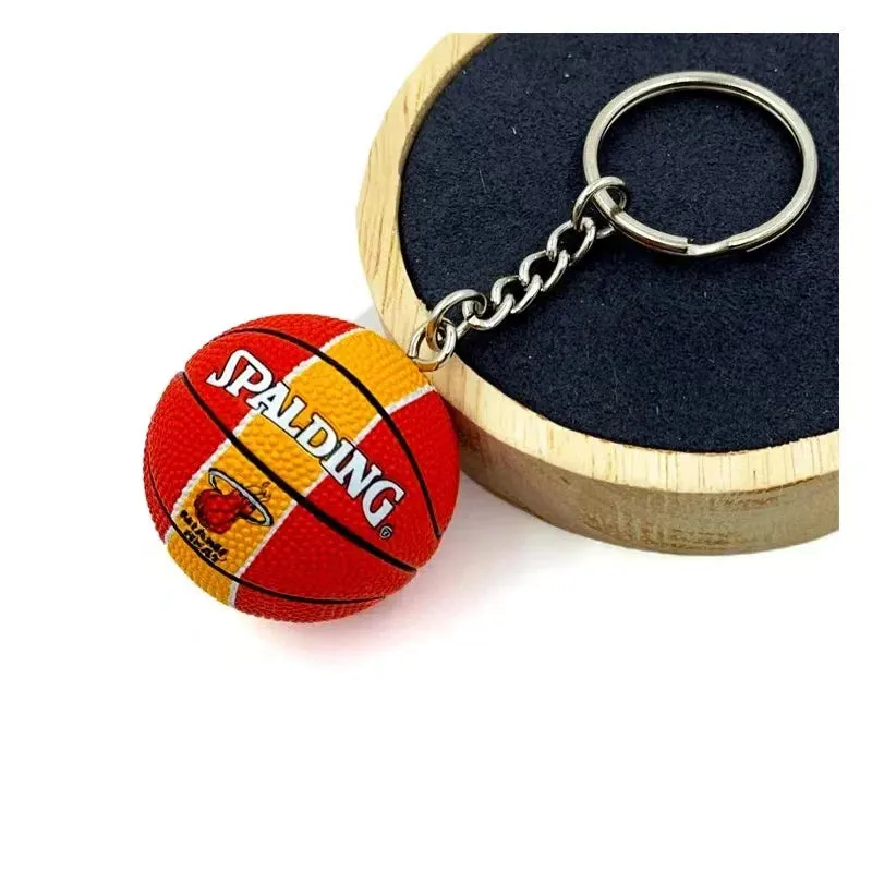Mini Basketball Model Keychain - Creative Championship Trophy Souvenir Pendant, Perfect Gift for Sports Fans