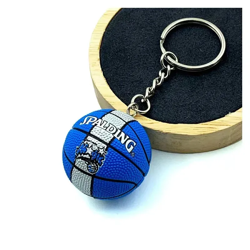 Mini Basketball Model Keychain - Creative Championship Trophy Souvenir Pendant, Perfect Gift for Sports Fans