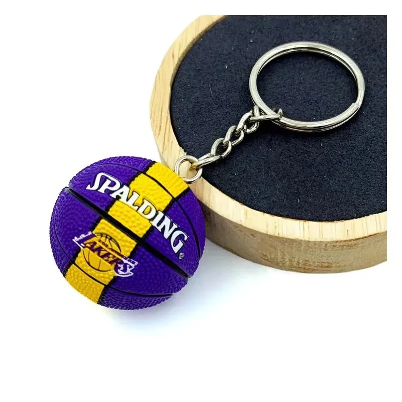 Mini Basketball Model Keychain - Creative Championship Trophy Souvenir Pendant, Perfect Gift for Sports Fans