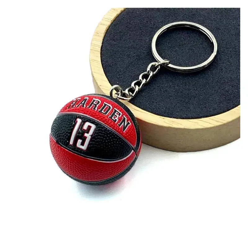 Mini Basketball Model Keychain - Creative Championship Trophy Souvenir Pendant, Perfect Gift for Sports Fans