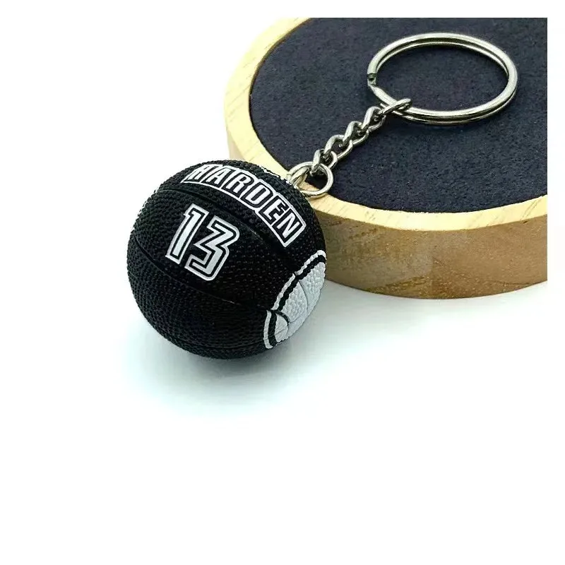 Mini Basketball Model Keychain - Creative Championship Trophy Souvenir Pendant, Perfect Gift for Sports Fans