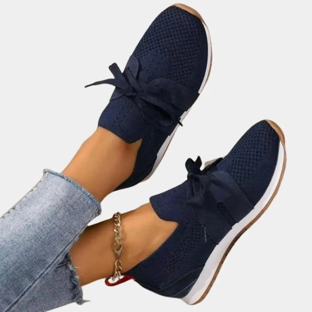 Mirabelle - Trendy Lace Up Style Woman's Sneakers
