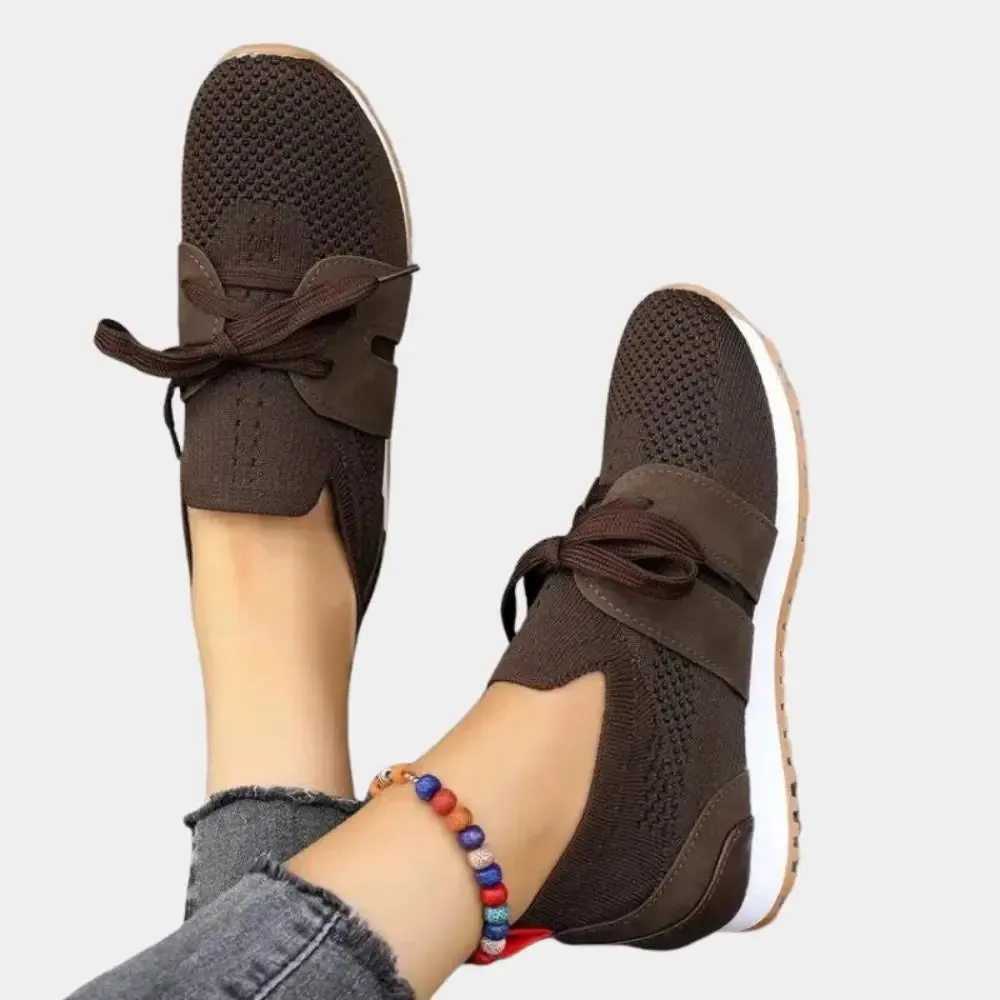 Mirabelle - Trendy Lace Up Style Woman's Sneakers