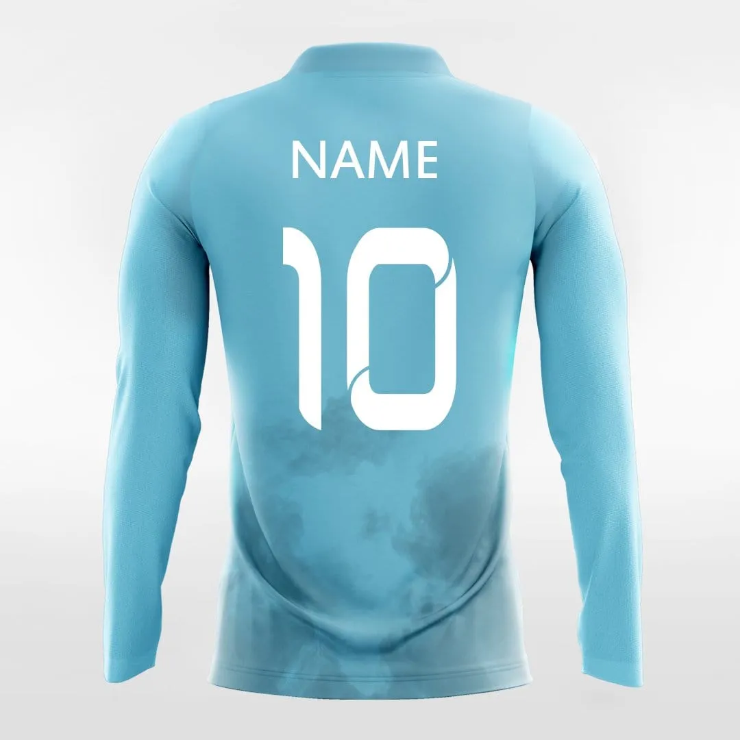 Mist - Customized Men's Sublimated Long Sleeve Soccer Jersey