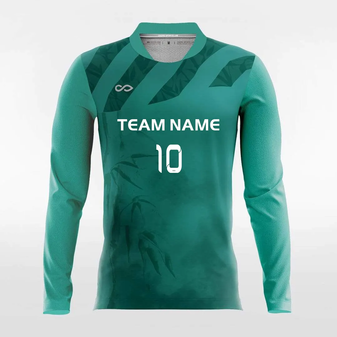Mist - Customized Men's Sublimated Long Sleeve Soccer Jersey